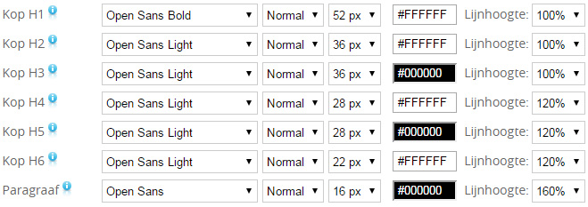 default settings default settings