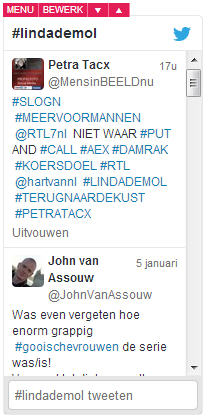 twitter zoek op lindademol