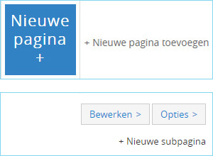 Nieuwe pagina toevoegen